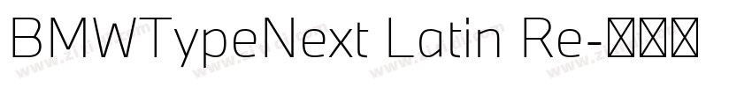 BMWTypeNext Latin Re字体转换